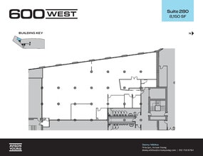 600 W Chicago Ave, Chicago, IL à louer Plan d’étage- Image 1 de 6