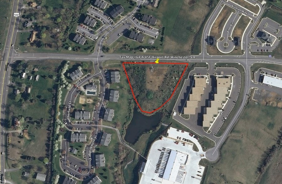 Airport Rd, Winchester, VA for sale - Aerial - Image 3 of 3