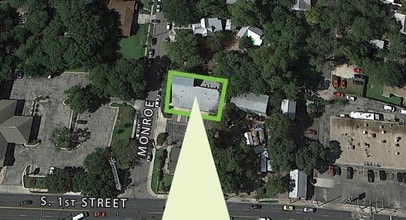 608 W Monroe St, Austin, TX - Aérien Vue de la carte - Image1