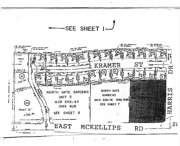 1550 E McKellips Rd, Mesa, AZ à louer - Plan cadastral - Image 3 de 9