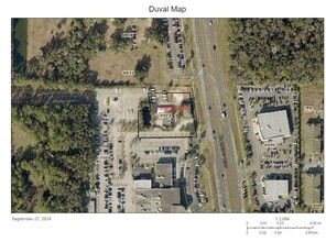 6972 Blanding Blvd, Jacksonville, FL - Aérien  Vue de la carte