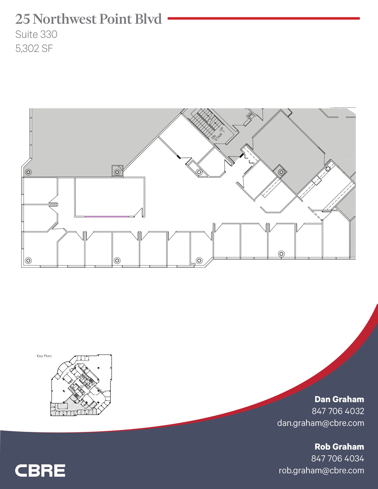 25 NW Point Blvd, Elk Grove Village, IL for lease Floor Plan- Image 1 of 1