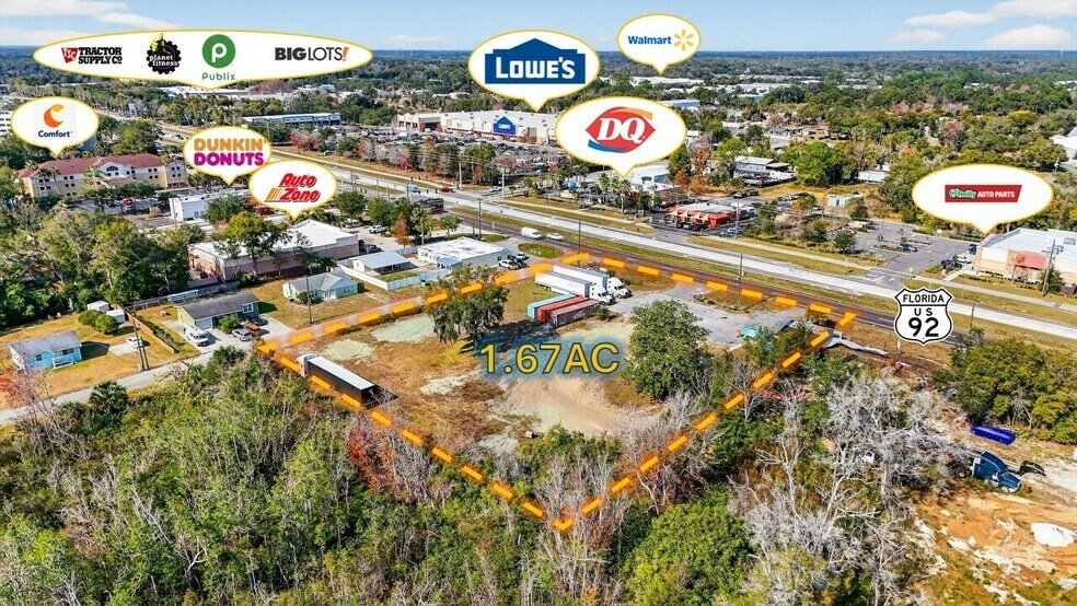 576 E International Speedway Blvd, Deland, FL à vendre - Photo du bâtiment - Image 2 de 3