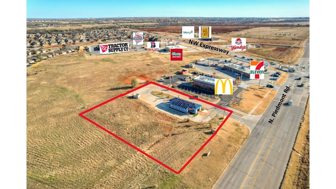 13400 Piedmont rd, Yukon, OK à vendre Photo du bâtiment- Image 1 de 4