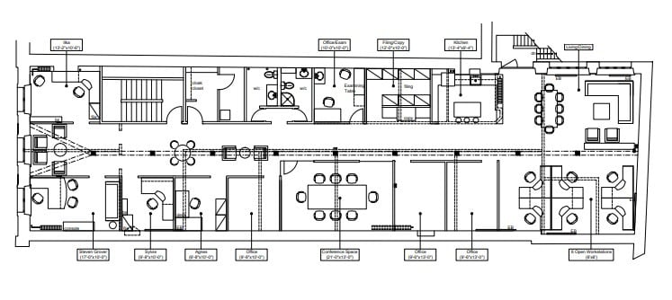 430 Rue Saint-Pierre, Montréal, QC for lease Floor Plan- Image 1 of 7