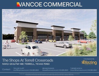 Plus de détails pour NWQ of I-20 & FM-148, Terrell, TX - Commerce de détail à louer