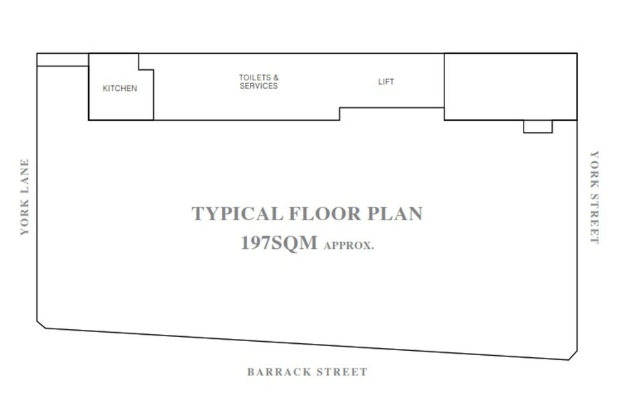 63 York St, Sydney à louer - Plan d’étage type - Image 3 de 3