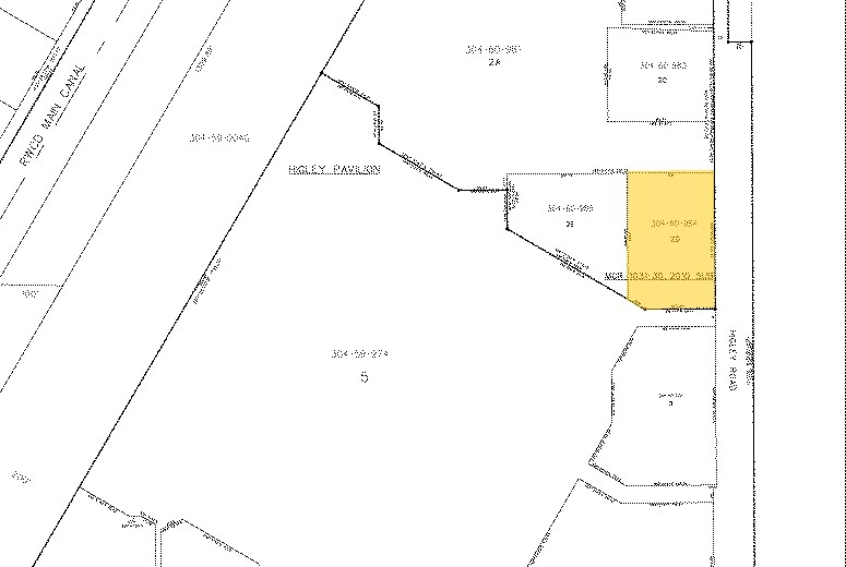 NWC S Higley Rd & E Queen Creek Rd, Gilbert, AZ à louer Plan cadastral- Image 1 de 3