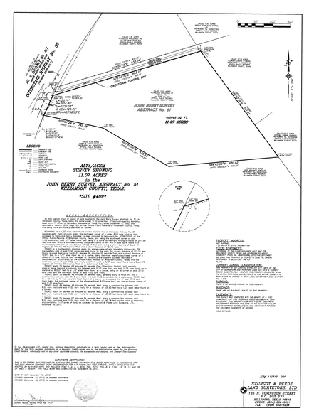 00 N IH 35, Georgetown, TX à vendre - Plan cadastral - Image 2 de 3