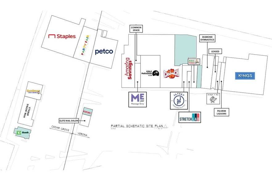 265-345 Pompton Ave, Verona, NJ à louer - Photo du bâtiment - Image 2 de 2