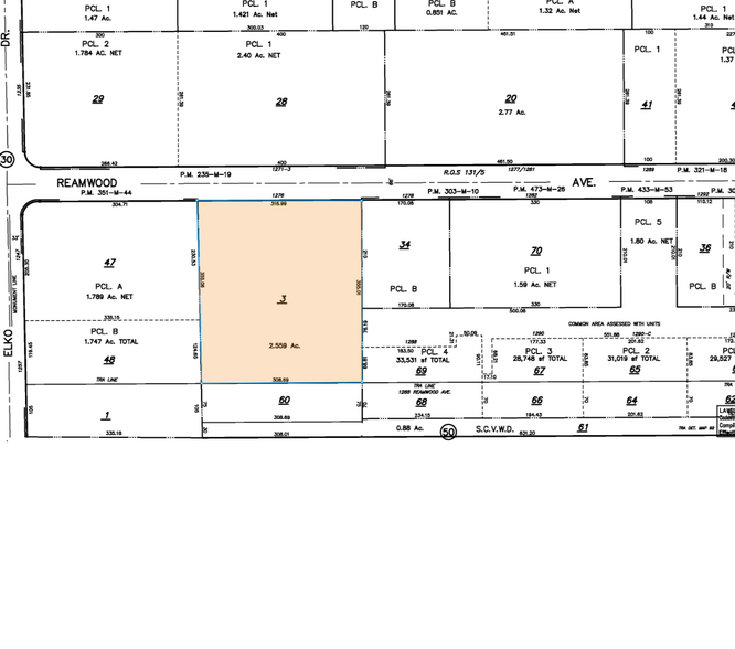 1276 Reamwood Ave, Sunnyvale, CA à vendre - Plan cadastral - Image 2 de 2