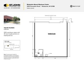 2000 Pewaukee Rd, Waukesha, WI à louer Plan d’étage- Image 1 de 2