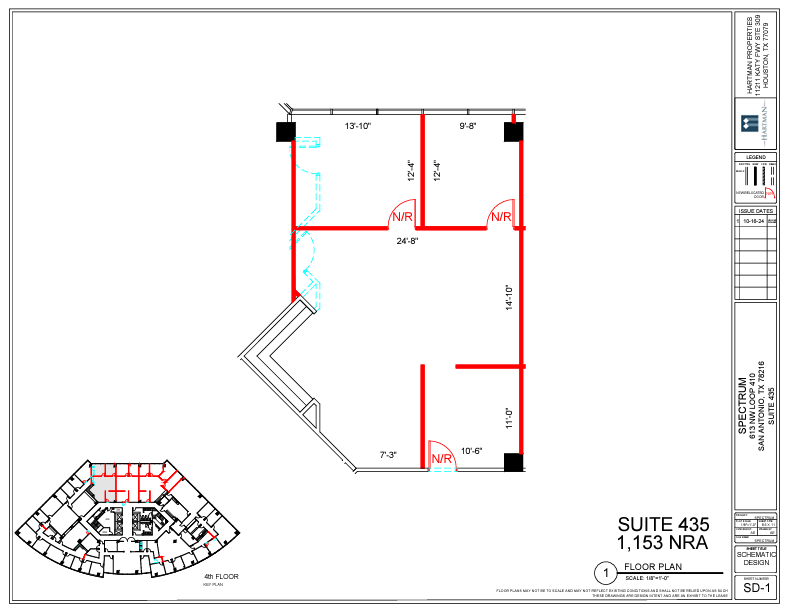 613 NW Loop 410, San Antonio, TX à louer Plan d’étage- Image 1 de 1