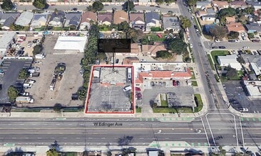 2513 W Edinger Ave, Santa Ana, CA - Aérien Vue de la carte