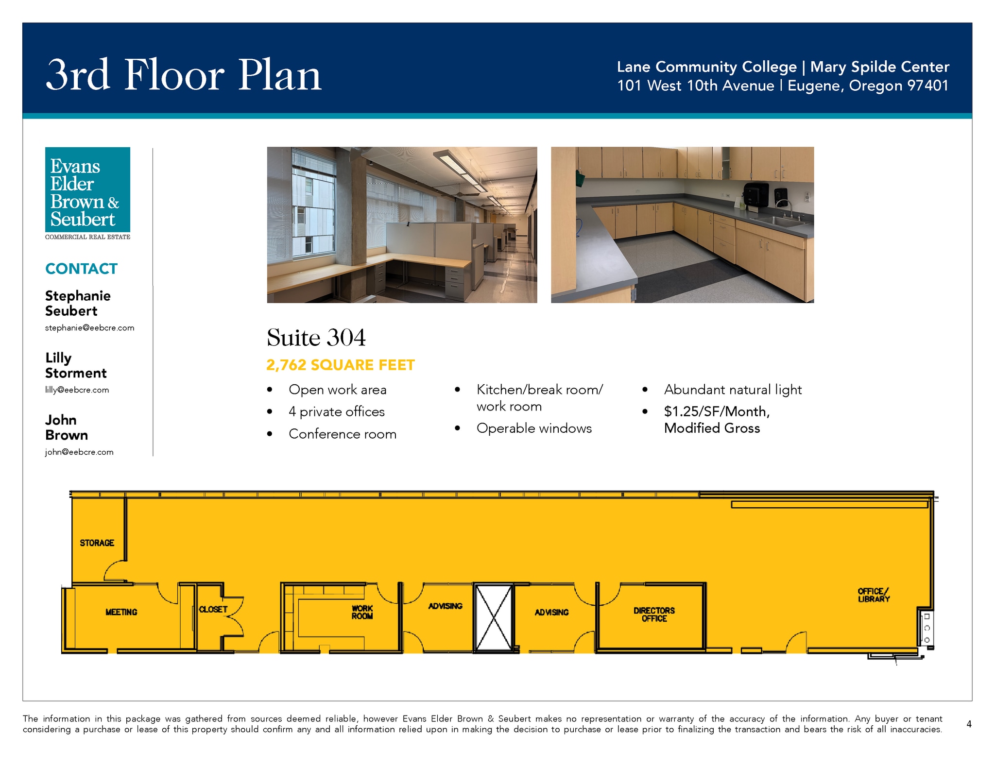 101 W 10th Ave, Eugene, OR à louer Photo intérieure- Image 1 de 1