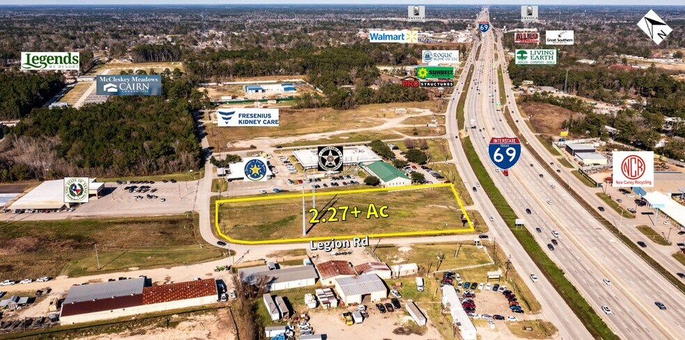 21195 Legion Rd, New Caney, TX à vendre - Aérien - Image 3 de 12