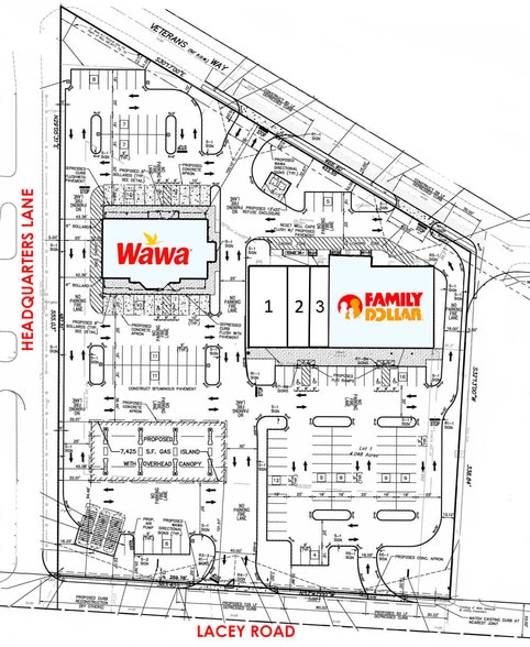 800 Lacey Rd, Forked River, NJ for lease - Floor Plan - Image 2 of 6