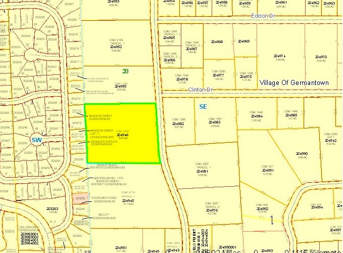 W194N11381 McCormick Dr, Germantown, WI for lease - Plat Map - Image 2 of 13