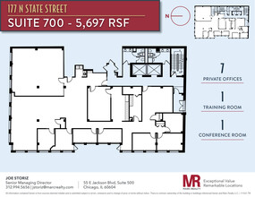 177-191 N State St, Chicago, IL for lease Floor Plan- Image 1 of 9