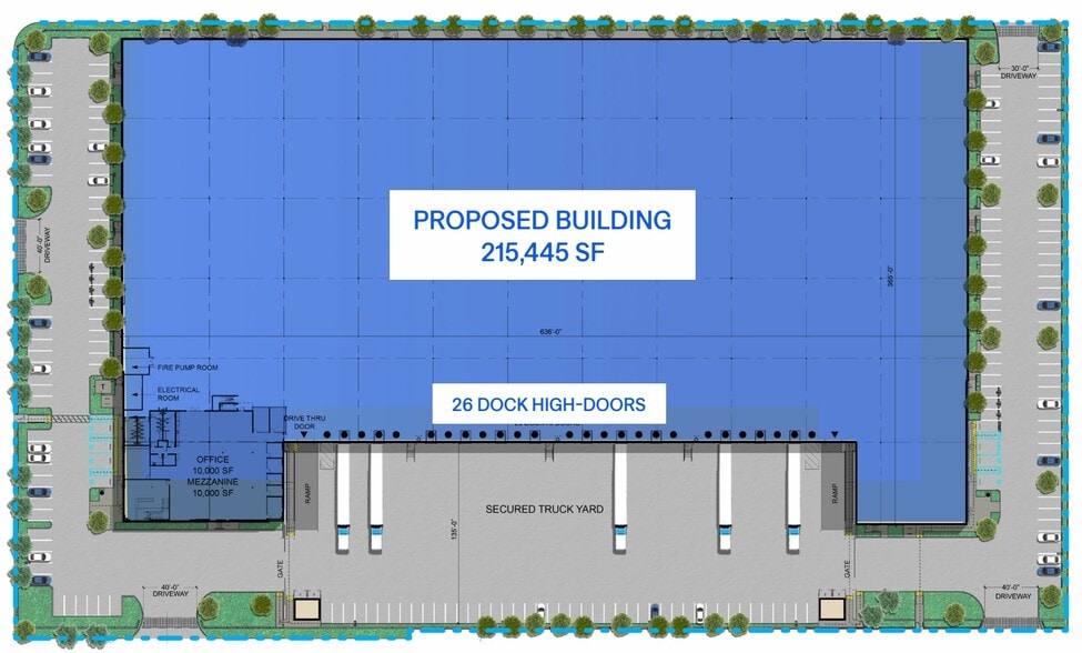 9020 Aviation Blvd, Inglewood, CA à louer - Plan de site - Image 2 de 3