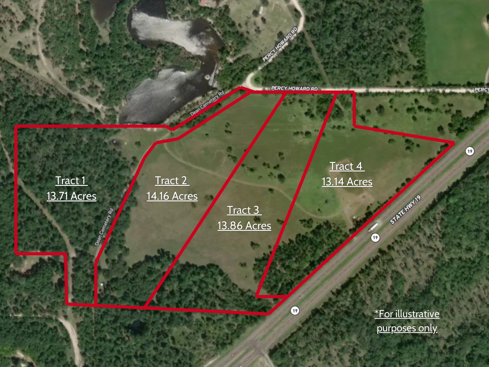 14.16 Ac Tract 2 TBD Percy Howard rd, Huntsville, TX à vendre Photo principale- Image 1 de 5
