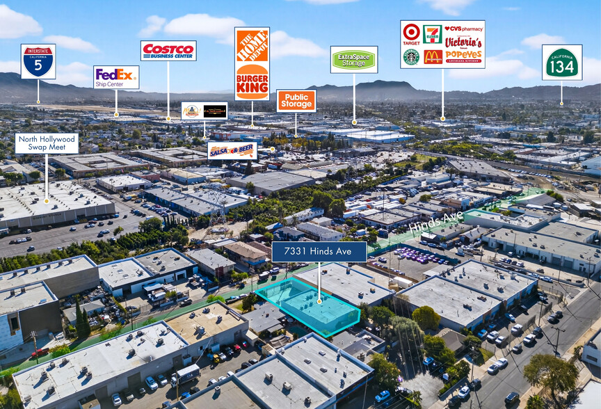 7331 Hinds Ave, North Hollywood, CA for sale - Building Photo - Image 2 of 7