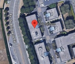 385 Rue de La Belle Etoile, Roissy-en-France, VDO - AÉRIEN  Vue de la carte