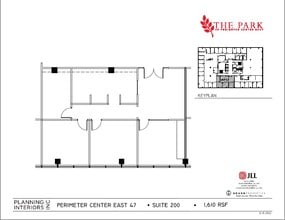 47 Perimeter Ctr E, Atlanta, GA for lease Floor Plan- Image 1 of 1