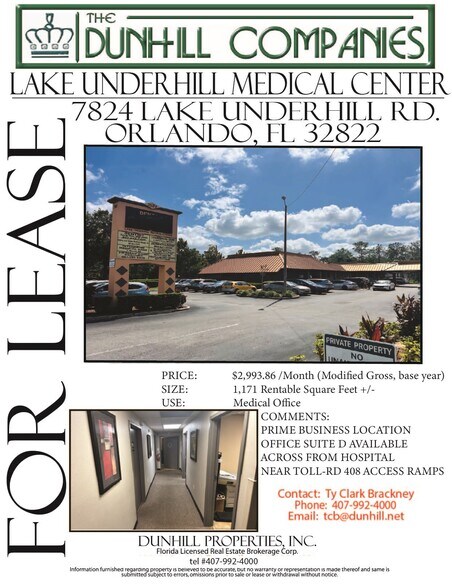 7824 Lake Underhill Rd, Orlando, FL à louer - Photo du bâtiment - Image 3 de 5