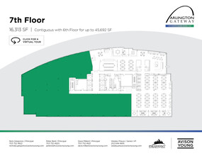 901 N Glebe Rd, Arlington, VA à louer Plan d  tage- Image 1 de 1