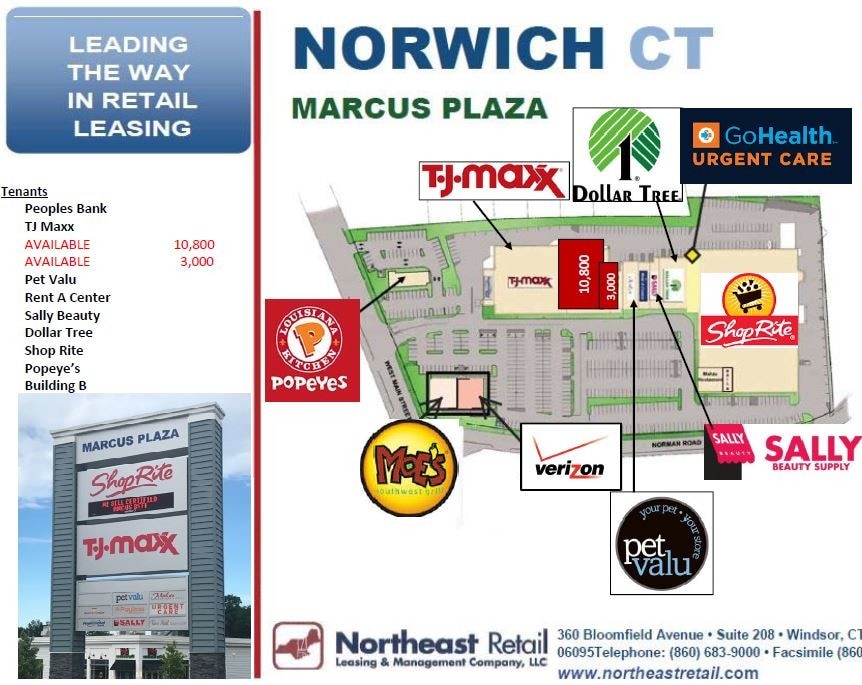 624 W Main St, Norwich, CT for lease Site Plan- Image 1 of 1