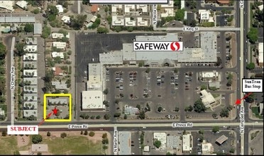 1637-1643 E Prince Rd, Tucson, AZ - Aérien  Vue de la carte