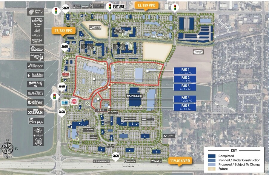 S Vanguard Way & S Wayfinder Ave, Meridian, ID for sale - Building Photo - Image 3 of 4