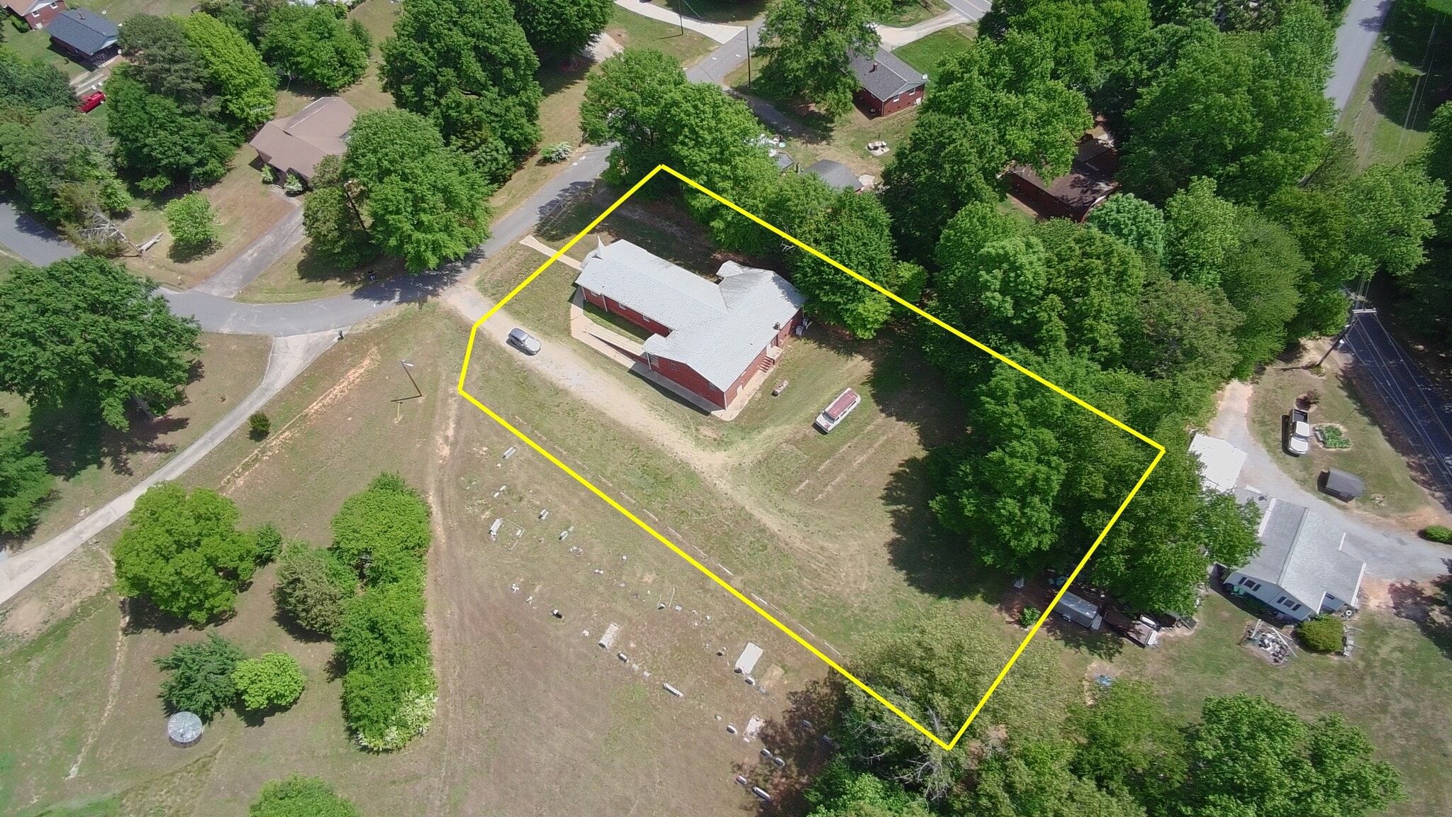 1205 Masonic Dr, Shelby, NC à vendre Aérien- Image 1 de 20