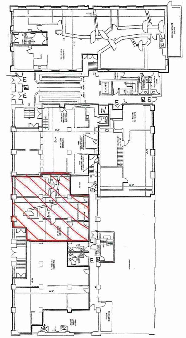 550-554 Queen St E, Toronto, ON à louer Plan d’étage- Image 1 de 1