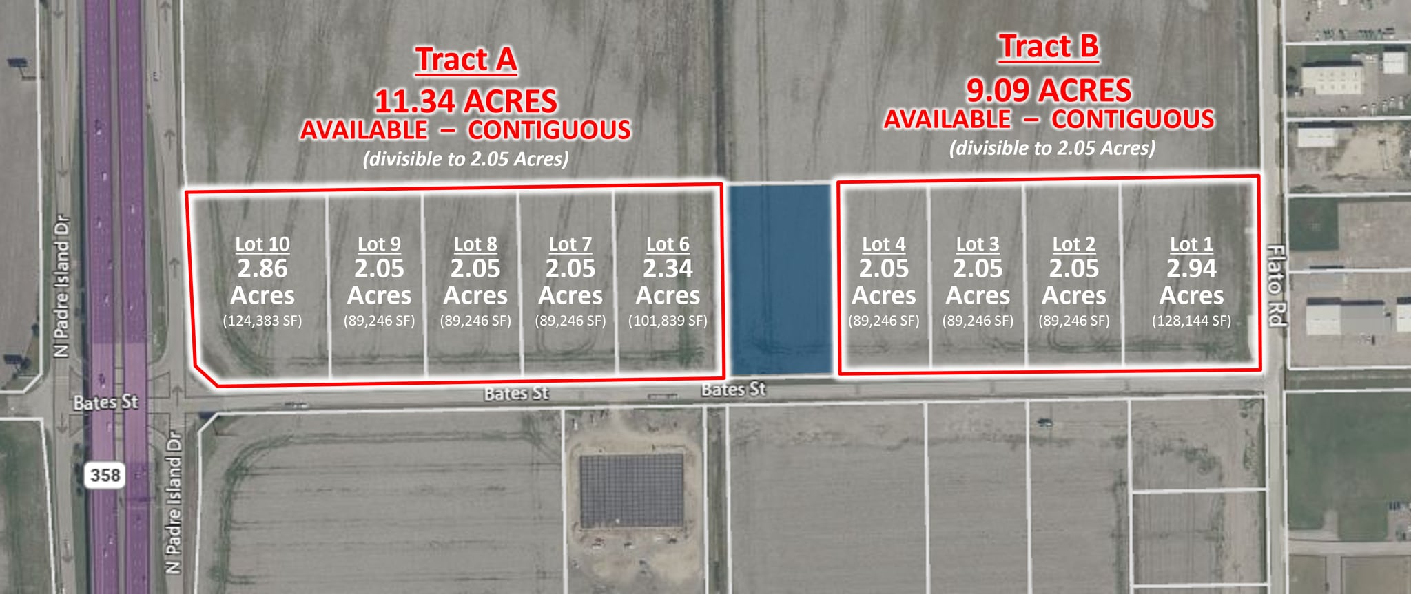 NPID & Bates Rd, Corpus Christi, TX for sale Primary Photo- Image 1 of 7