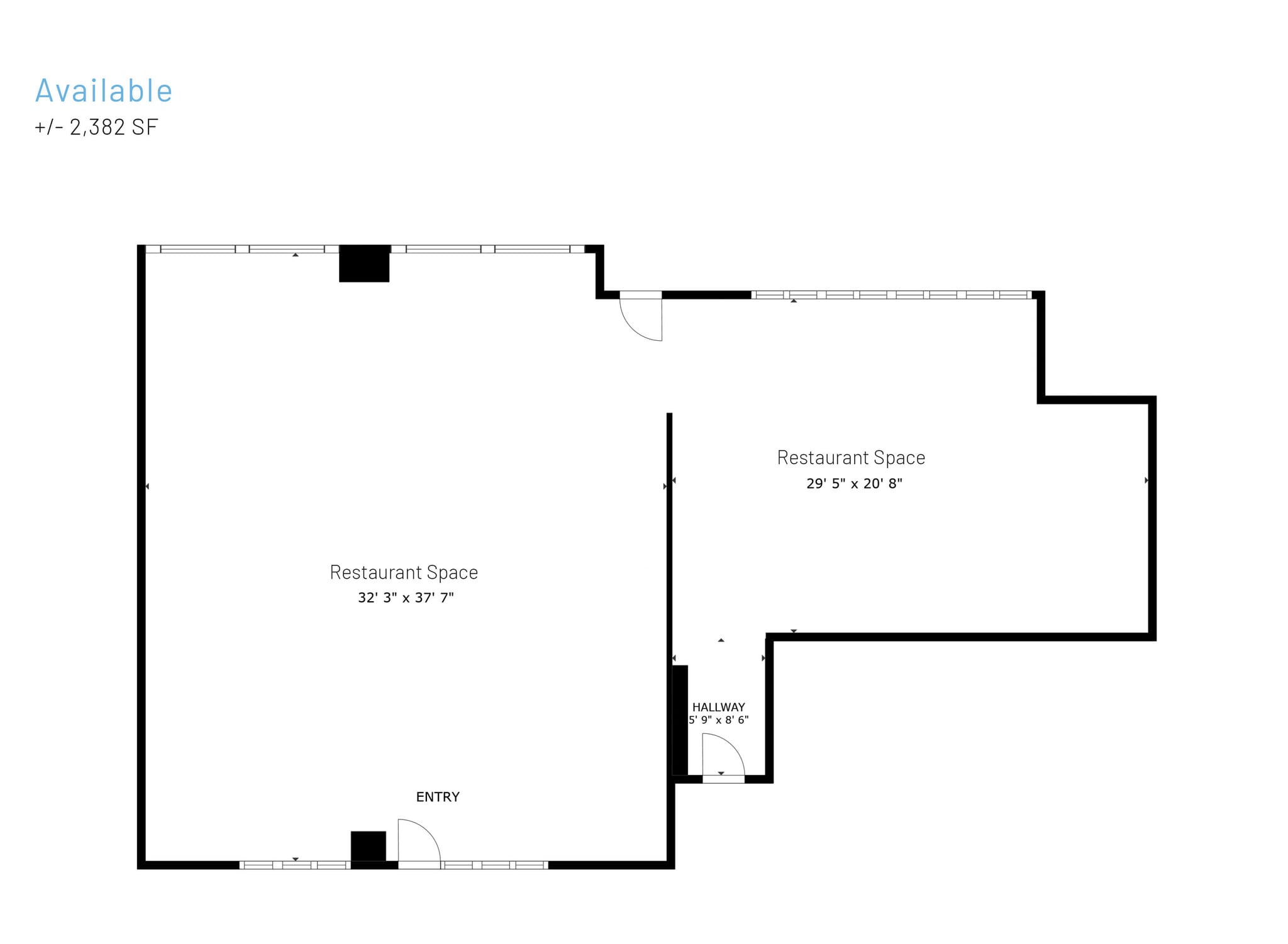 342 W Main Ave, Gastonia, NC for lease Floor Plan- Image 1 of 1