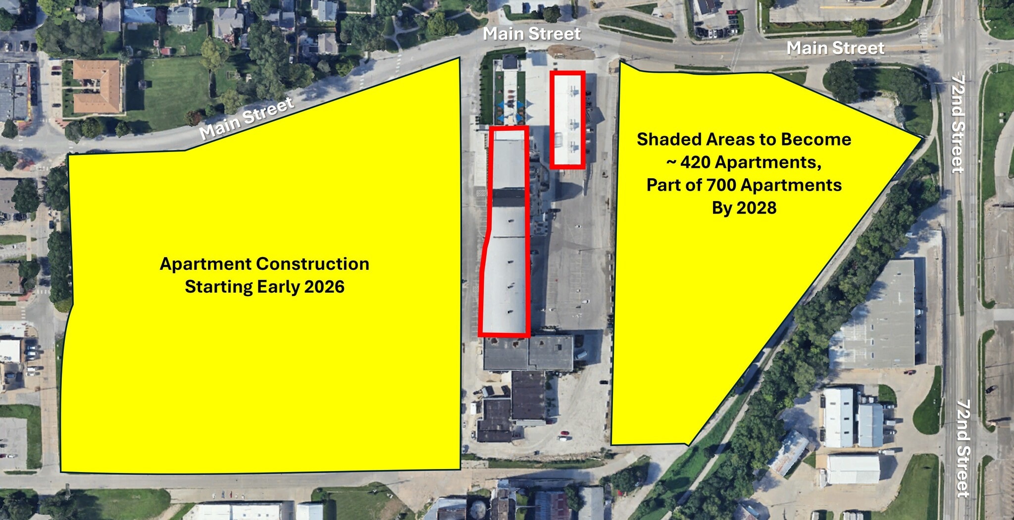 7401 Main St, Omaha, NE for lease Aerial- Image 1 of 18