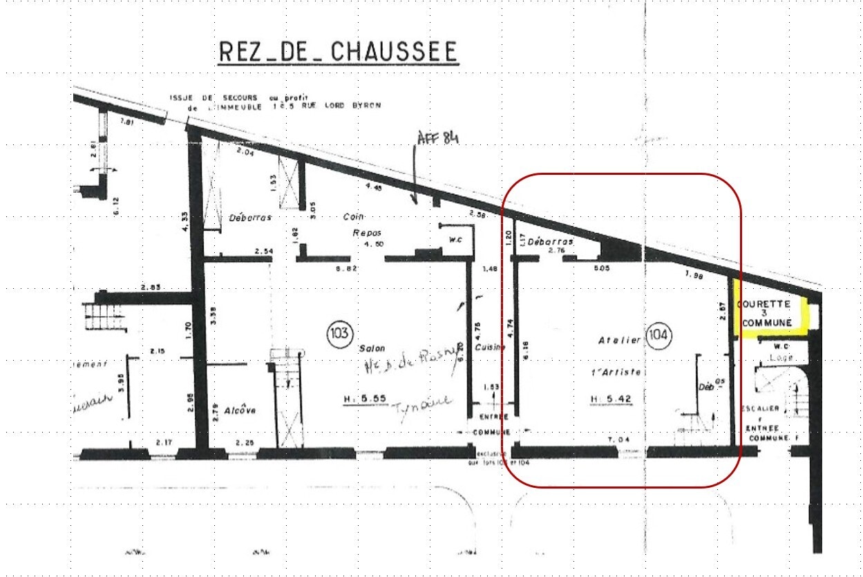 11 Rue Chateaubriand, Paris, PAR 75008 -  -  - Floor Plan - Image 1 of 2