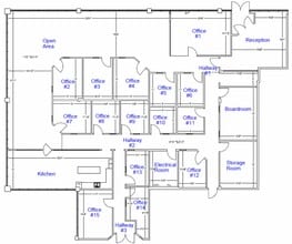 50 Ronson Dr, Toronto, ON for lease Floor Plan- Image 1 of 6