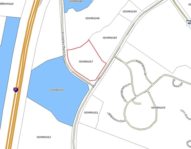 580 Kingsley Park Dr, Fort Mill, SC à louer - Plan cadastral - Image 3 de 16