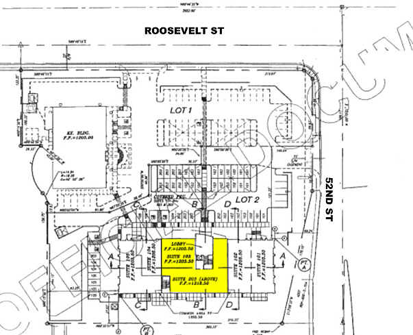 730 N 52nd St, Phoenix, AZ for lease - Plat Map - Image 2 of 6