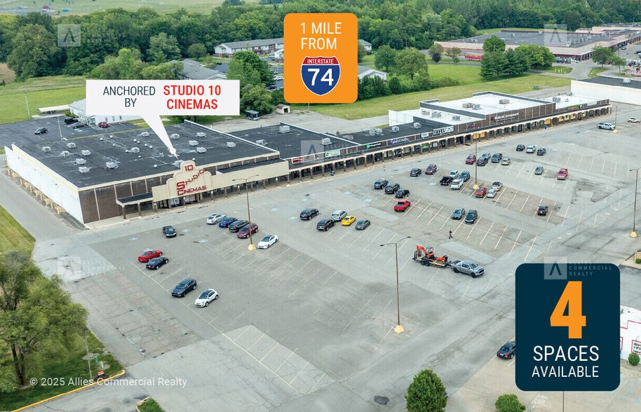 1624-1644 E State Road 44, Shelbyville, IN for lease - Building Photo - Image 1 of 24