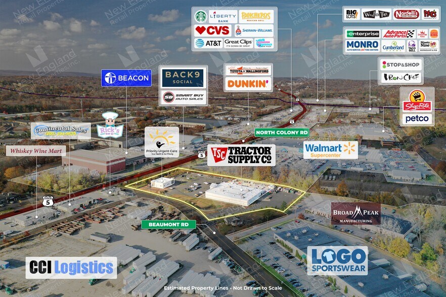 800 N Colony Rd, Wallingford, CT à vendre - Photo du bâtiment - Image 2 de 16