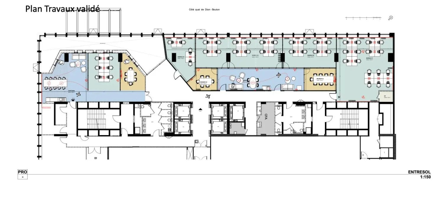 51 Quai De Dion Bouton, Puteaux à louer Plan d’étage- Image 1 de 19
