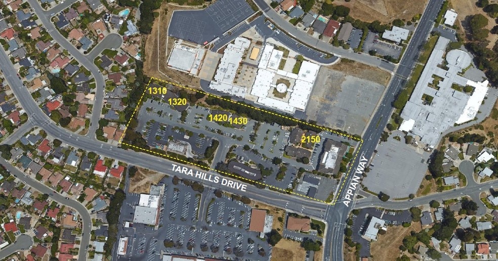 2160 Appian Way, Pinole, CA for lease - Aerial - Image 2 of 14