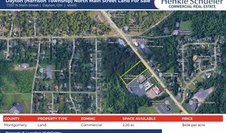 More details for 7337 N Main St, Dayton, OH - Land for Sale
