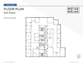 4640 Lankershim Blvd, North Hollywood, CA à louer Plan d’étage- Image 1 de 1