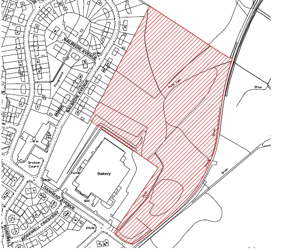 Loanhead Av, Lochore for sale - Site Plan - Image 2 of 2