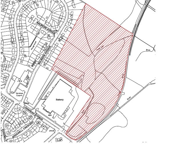Loanhead Av, Lochore for sale - Site Plan - Image 2 of 2